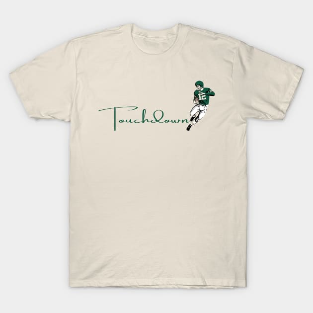 Touchdown Jets! T-Shirt by Rad Love